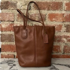 Vintage Coach bucket bag